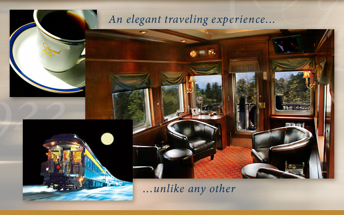 An elegant traveling experience unlike any other